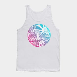 Dual Color Dreaming of Japan Tank Top